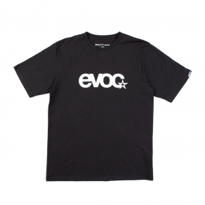 EVOC T-SHIRT LOGO MEN BLACK